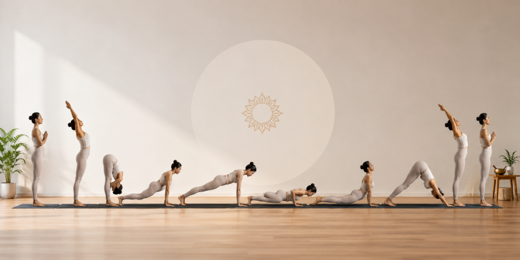 Alignment of hatha and asthtanga Surya Namaskara
